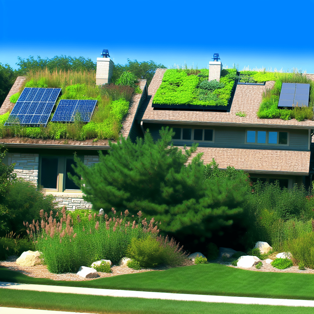Image showcasing Green Roofing Benefits and Options: Maximize Your Home's Efficiency